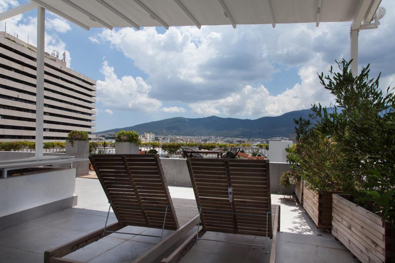 Gorgeous Penthouse With Private Jacuzzi And Amazing View! Apartment เอเธนส์ ภายนอก รูปภาพ