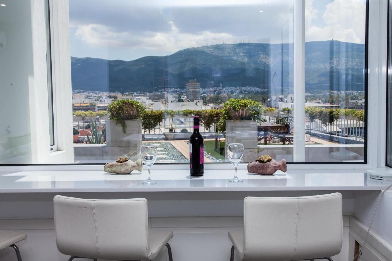 Gorgeous Penthouse With Private Jacuzzi And Amazing View! Apartment เอเธนส์ ภายนอก รูปภาพ